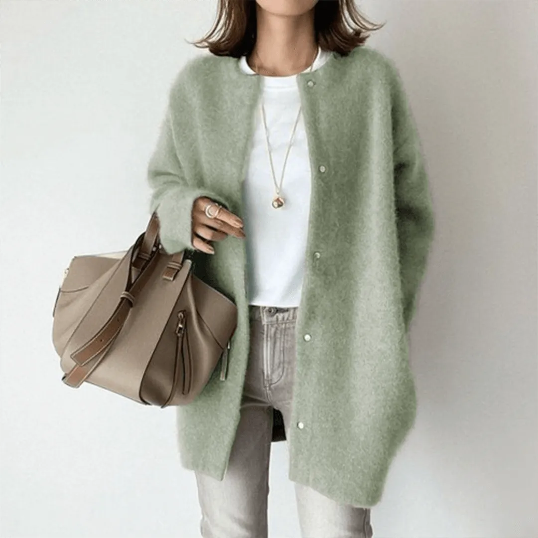 Elegant Cashmere Cardigan For Women