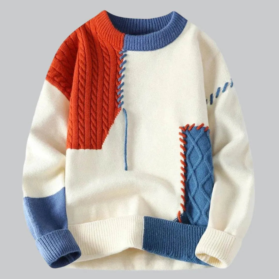 Womens Chic Designer Knit Sweater
