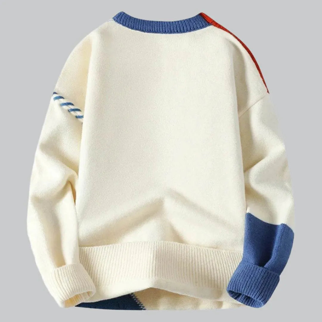 Womens Chic Designer Knit Sweater