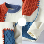 Womens Chic Designer Knit Sweater