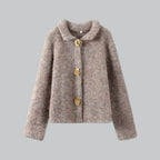 Soft Wool Knit Cardigan Winter Warm Sweater - AngraBech