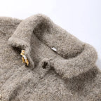 Soft Wool Knit Cardigan Winter Warm Sweater - AngraBech