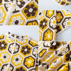 Mens Floral Jacquard Short Sleeved Shirt - AngraBech