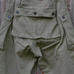 Mens Vintage Multi Poet Straight Leg Loose Cargo Trousers - AngraBech
