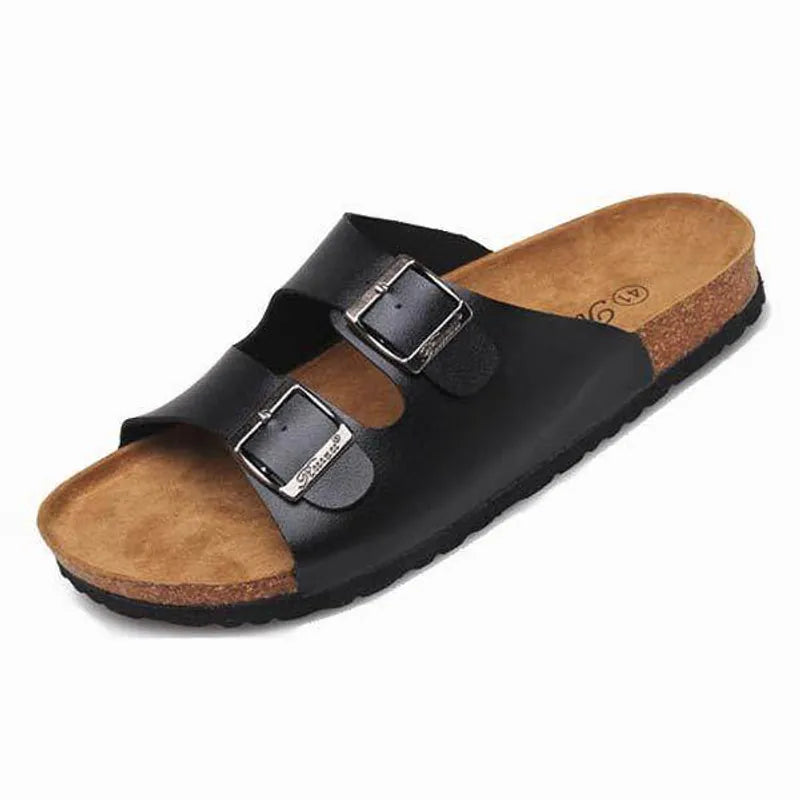Mens Casual Beach Slippers - AngraBech