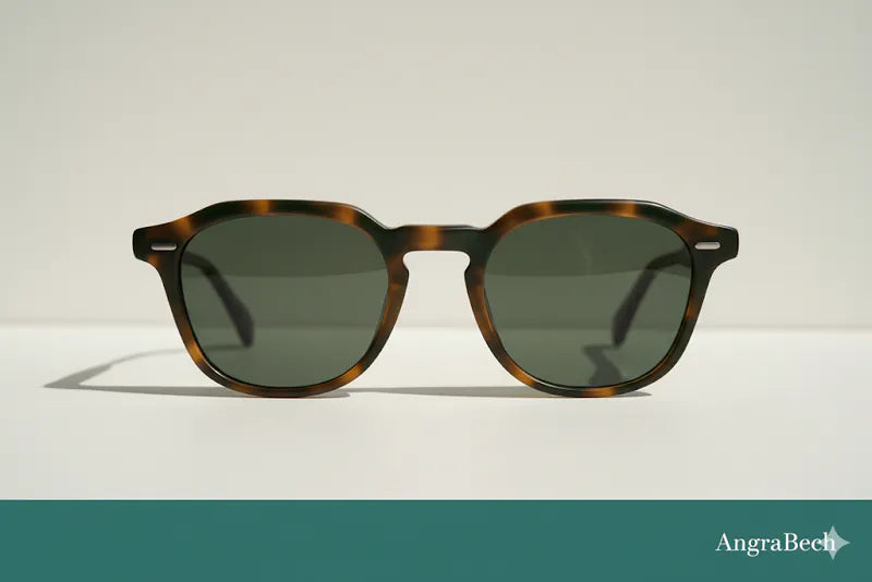 Clyve Espresso Tortoise Green Polar 52