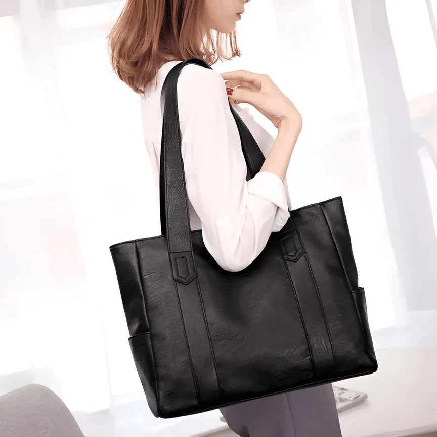 Elegant Womens Shoulder Bag Spacious Fashion Forward Handbag