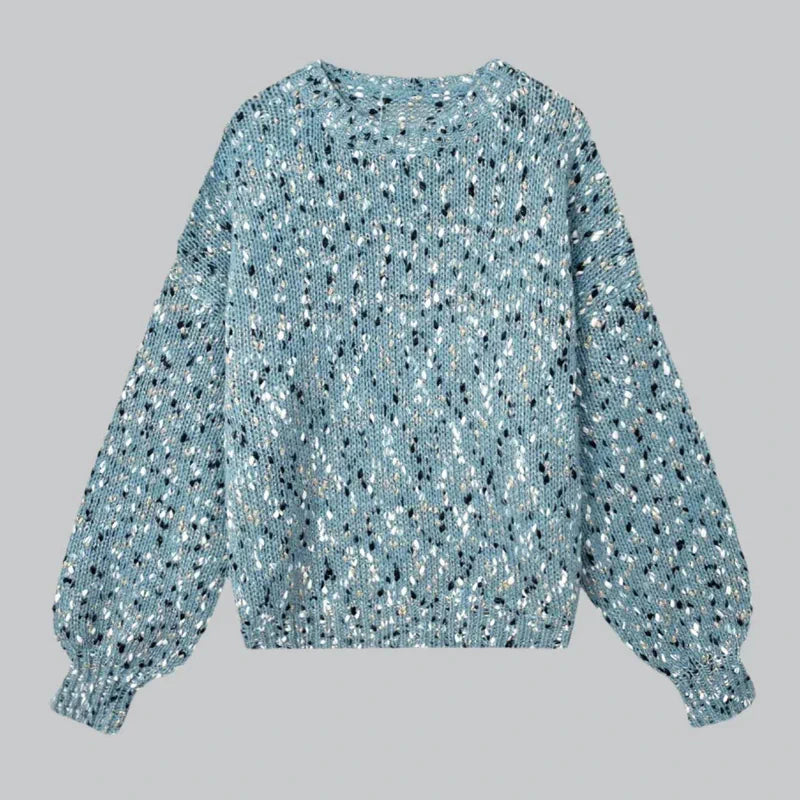 Round Ne Knit Pullover Sweater - AngraBech