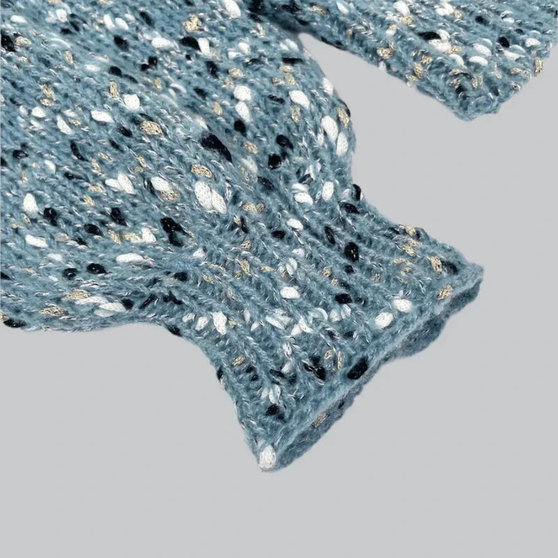 Round Ne Knit Pullover Sweater - AngraBech