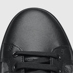 Mens Cheered Leaer Low Top Sneakers 1 - AngraBech