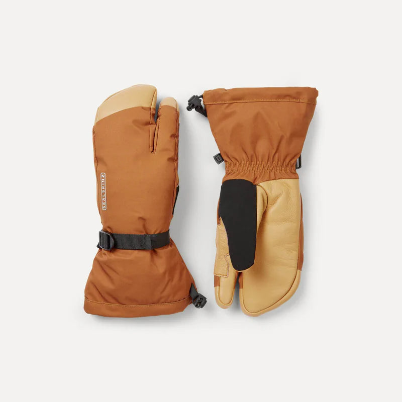 Congham Waterproof Ermal Ski Split Finger Mitten - AngraBech