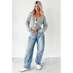 Ardin Mid Rise Barrel Cello Jeans Medium - AngraBech