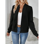 Lune Jacquard Knit Bomber Jaet - AngraBech