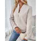 Lune Jacquard Knit Bomber Jaet - AngraBech