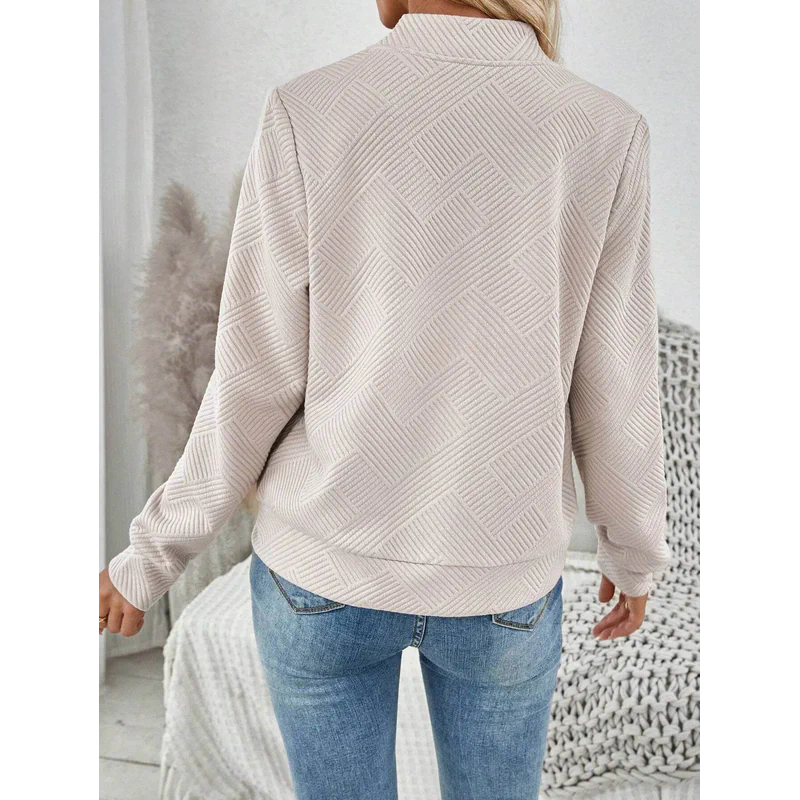Lune Jacquard Knit Bomber Jaet - AngraBech