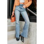 Julius High Rise Flare Sneak Peek Jeans Medium - AngraBech