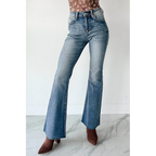 Julius High Rise Flare Sneak Peek Jeans Medium - AngraBech