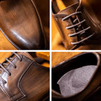 Mens Classic Leaer Dress Shoes 1 - AngraBech