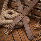 Vintage Western Pu Leaer Belt - AngraBech