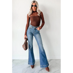 Jensen High Rise Flare Judy Blue Jeans Medium - AngraBech