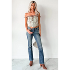 Roman Mid Rise Boot Cut Cello Jeans Dark Tint - AngraBech