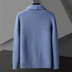 Premium Cotton Knit Shawl Collar Cardigan - AngraBech