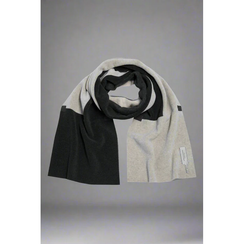 Scarf No Waste 4089 Scarves Sand Soft Bla - AngraBech