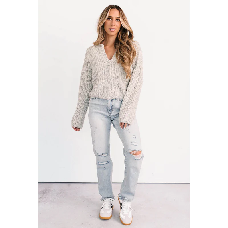 Meadow Mid Rise Judy Blue Boyfriend Jeans Light - AngraBech