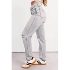 Meadow Mid Rise Judy Blue Boyfriend Jeans Light - AngraBech