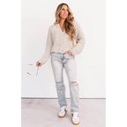 Meadow Mid Rise Judy Blue Boyfriend Jeans Light - AngraBech