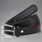 Plus Size Zedwell Smart Trouser Belt Bla - AngraBech