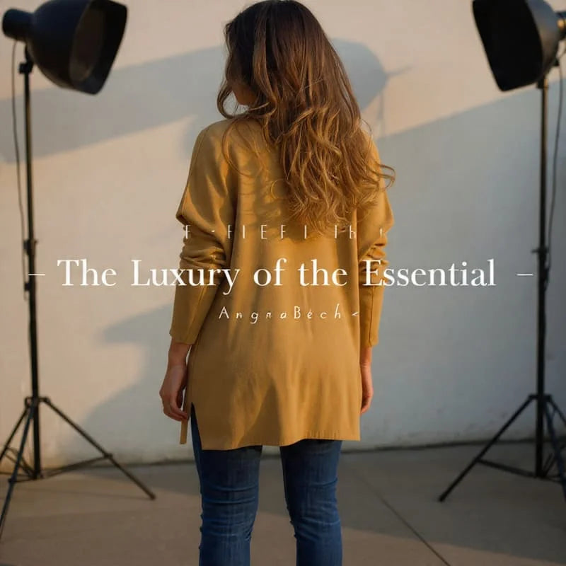 AngraBech Cozy Knit Tunic – Effortless Chic for Everyday
