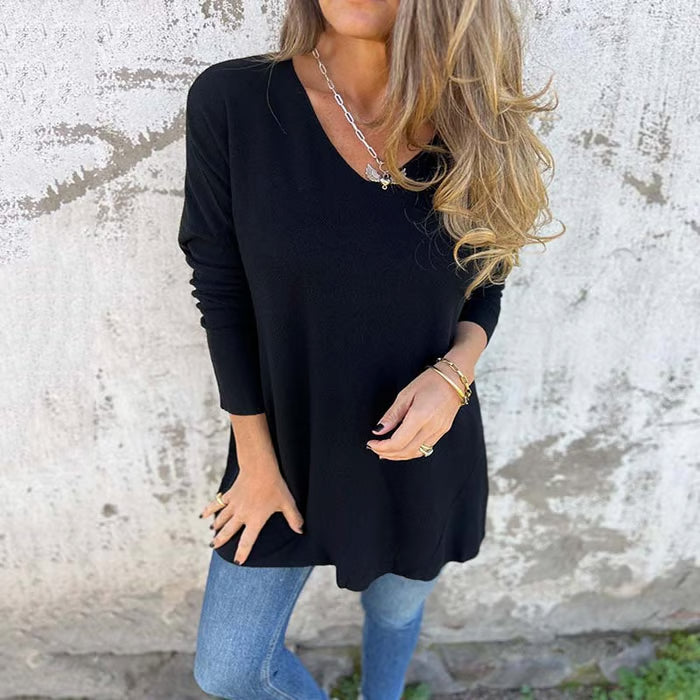 AngraBech Cozy Knit Tunic – Effortless Chic for Everyday