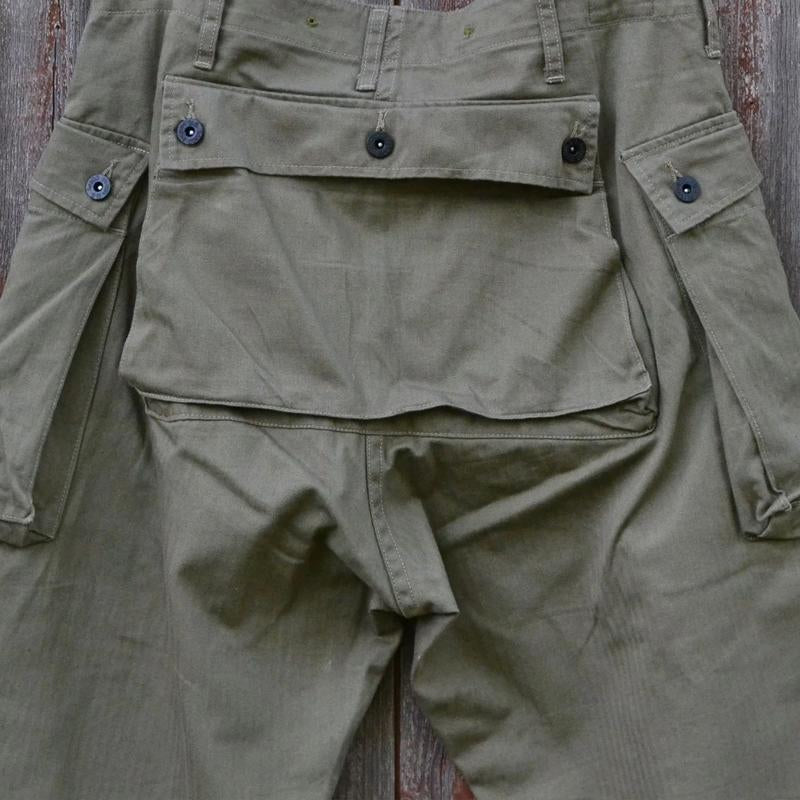 Mens Vintage Multi Poet Straight Leg Loose Cargo Trousers 31031389m