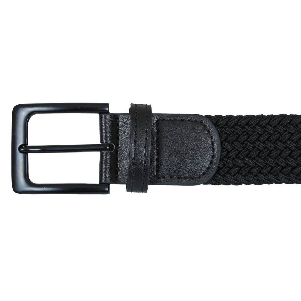 Plus Size Hilton Stretch Braided Belt Bla - AngraBech