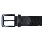 Plus Size Hilton Stretch Braided Belt Bla - AngraBech