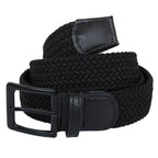 Plus Size Hilton Stretch Braided Belt Bla - AngraBech