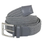 Plus Size Hilton Stretch Braided Belt Grey - AngraBech