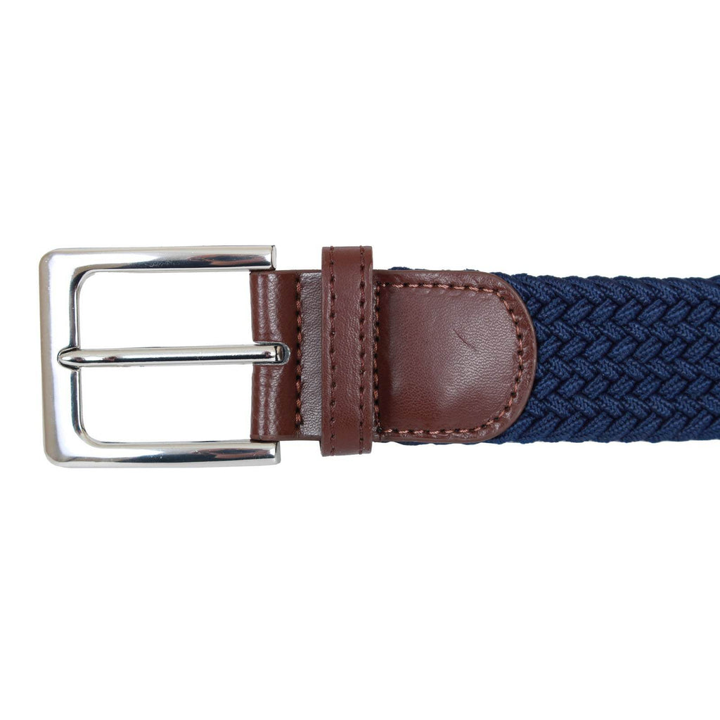 Plus Size Hilton Stretch Braided Belt Navy - AngraBech