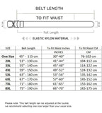 Plus Size Dale Tactical Stretch Webbing Belt Bla - AngraBech