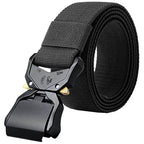 Plus Size Dale Tactical Stretch Webbing Belt Bla - AngraBech